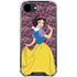 Disney Snow White Character with Floral Pattern iPhone 16e Clear Case