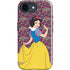 Disney Snow White Character with Floral Pattern iPhone 16e Impact Case