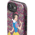 Disney Snow White Character with Floral Pattern iPhone 16e Impact Case