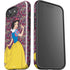 Disney Snow White Character with Floral Pattern iPhone 16e Impact Case