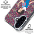 Disney Snow White Character with Floral Pattern iPhone 17 MagSafe Case