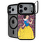Disney Snow White Character with Floral Pattern iPhone 18 Pro Max Kickstand Case