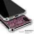 Disney Snow White Character with Floral Pattern iPhone X/XS Clear Case