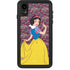Disney Snow White Character with Floral Pattern iPhone Cases
