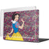 Disney Snow White Character with Floral Pattern MacBook Pro 14in (2021-24) Case plus Skin
