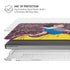 Disney Snow White Character with Floral Pattern MacBook Pro 14in (2021-24) Case plus Skin