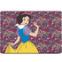Disney Snow White Character with Floral Pattern MacBook Skins