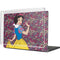 Disney Snow White Character with Floral Pattern MacBook Cases