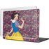 Disney Snow White Character with Floral Pattern MacBook Cases