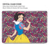 Disney Snow White Character with Floral Pattern MacBook Cases