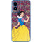 Disney Snow White Character with Floral Pattern Moto G Play 4G (2024) Skin