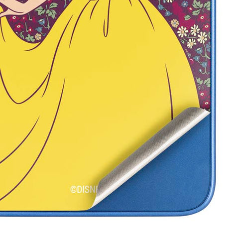 Disney Snow White Character with Floral Pattern Moto G Play 4G (2024) Skin