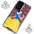 Disney Snow White Character with Floral Pattern Moto G Power 5G (2024) Clear Case