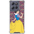 Disney Snow White Character with Floral Pattern Moto G Power 5G (2025) Clear Case