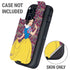 Disney Snow White Character with Floral Pattern Otterbox Defender iPhone Skin