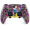 Disney Snow White Character with Floral Pattern PS5 DualSense Edge Pro Controller Skin