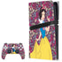 Disney Snow White Character with Floral Pattern PlayStation PS5 Skins