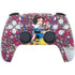 Disney Snow White Character with Floral Pattern PS5 Pro Bundle Skin