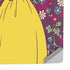 Disney Snow White Character with Floral Pattern PS5 Pro Console Skin