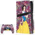 Disney Snow White Character with Floral Pattern PlayStation PS5 Skins