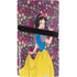 Disney Snow White Character with Floral Pattern PS5 Pro Disk Console Skin