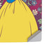 Disney Snow White Character with Floral Pattern PS5 Pro Disk Console Skin