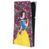 Disney Snow White Character with Floral Pattern PlayStation PS5 Skins