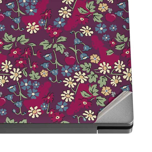Disney Snow White Character with Floral Pattern Dell XPS Skin