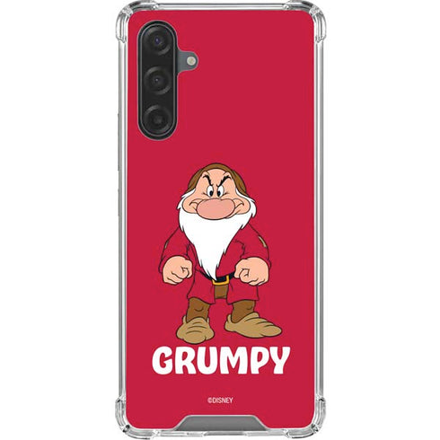 Disney Snow White Grumpy Dwarf Galaxy A17 Clear Case