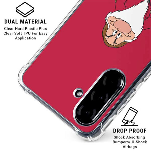 Disney Snow White Grumpy Dwarf Galaxy A36 5G Clear Case