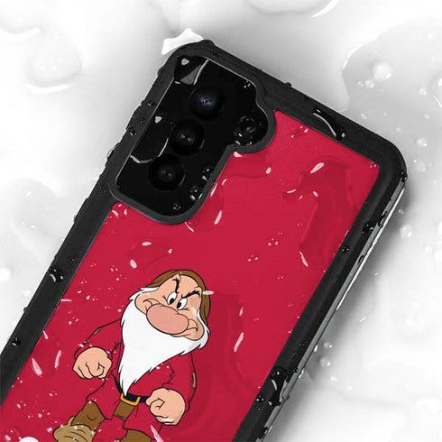 Disney Snow White Grumpy Dwarf Galaxy S24 Plus Waterproof Case