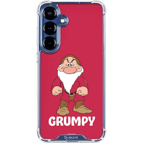Disney Snow White Grumpy Dwarf Galaxy S25 FE Clear Case
