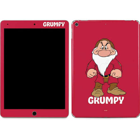 Disney Snow White Grumpy Dwarf iPad Skins