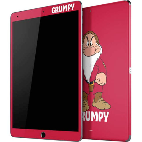 Disney Snow White Grumpy Dwarf iPad Skins