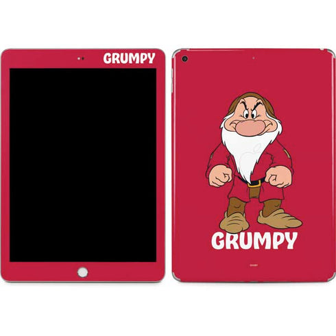 Disney Snow White Grumpy Dwarf Apple iPad Skin