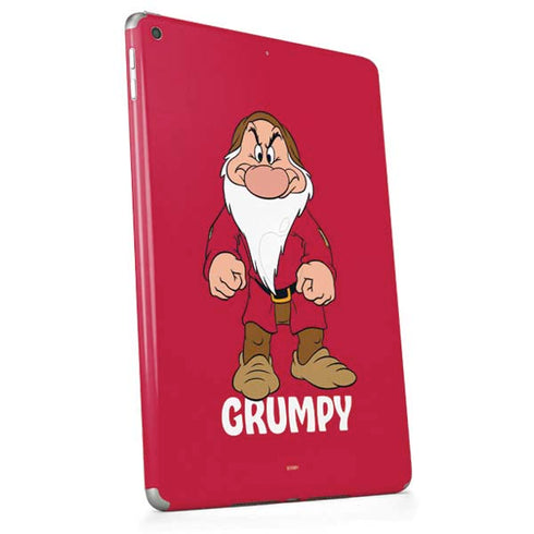 Disney Snow White Grumpy Dwarf Apple iPad Skin