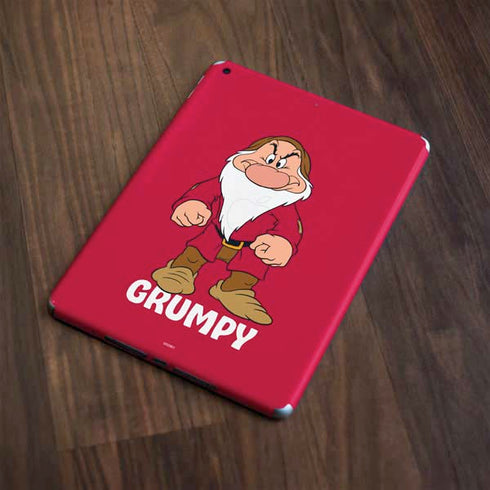 Disney Snow White Grumpy Dwarf Apple iPad Skin