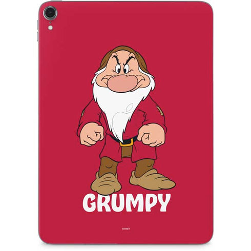 Disney Snow White Grumpy Dwarf Apple iPad Pro Skin