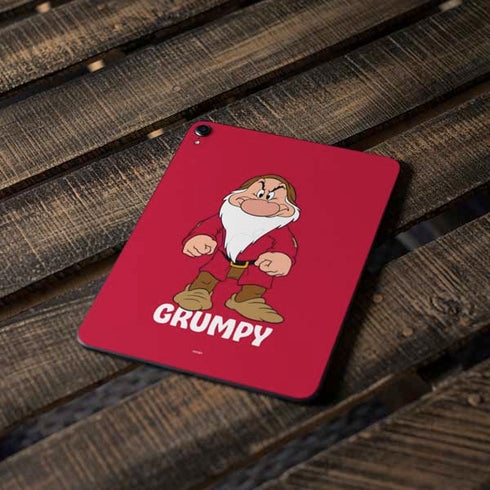 Disney Snow White Grumpy Dwarf Apple iPad Pro Skin