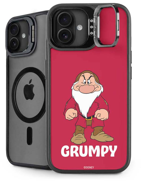 Disney Snow White Grumpy Dwarf iPhone 16 Kickstand Case