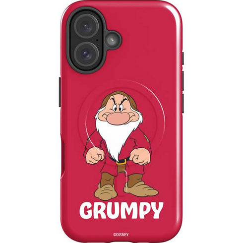 Disney Snow White Grumpy Dwarf iPhone 16 Magsafe Impact Case