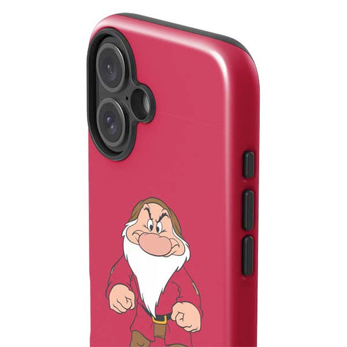 Disney Snow White Grumpy Dwarf iPhone 16 Plus Impact Case