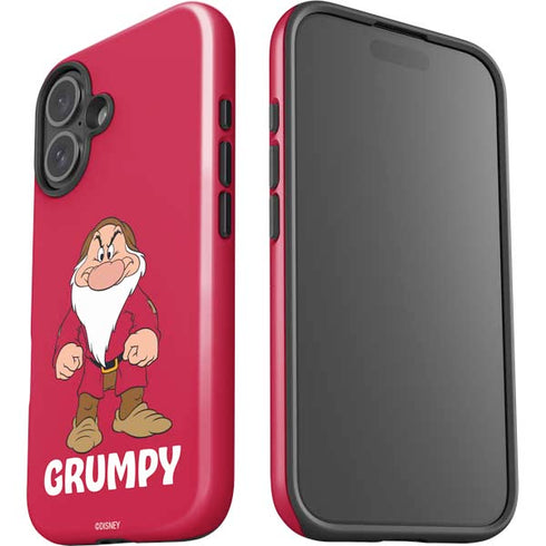Disney Snow White Grumpy Dwarf iPhone 16 Plus Impact Case