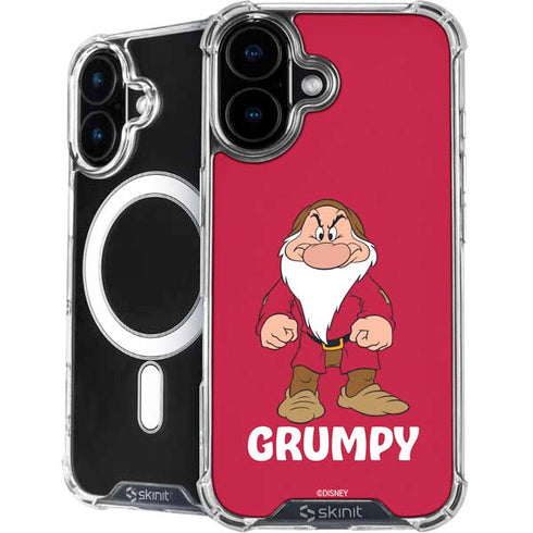 Disney Snow White Grumpy Dwarf iPhone 16 Plus MagSafe Case