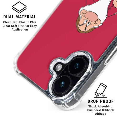 Disney Snow White Grumpy Dwarf iPhone 16 Plus MagSafe Case
