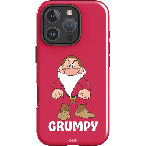 Disney Snow White Grumpy Dwarf iPhone 16 Pro Impact Case