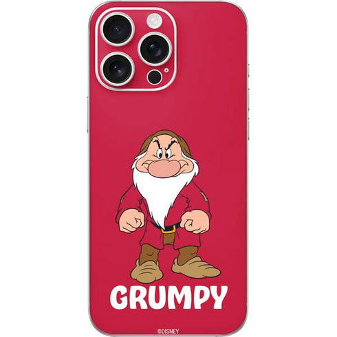 Disney Snow White Grumpy Dwarf iPhone 16 Pro Max Skin