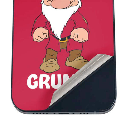 Disney Snow White Grumpy Dwarf iPhone 16 Skin