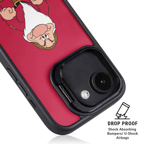 Disney Snow White Grumpy Dwarf iPhone 16e Kickstand Case