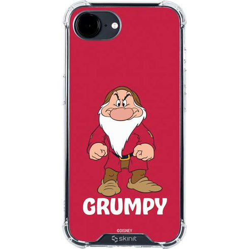 Disney Snow White Grumpy Dwarf iPhone 16e Clear Case